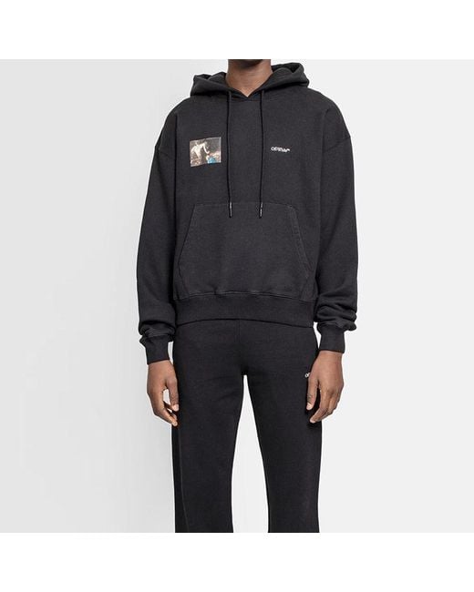 Off-White c/o Virgil Abloh Blue C/O Virgil Caravaggio Printing for men