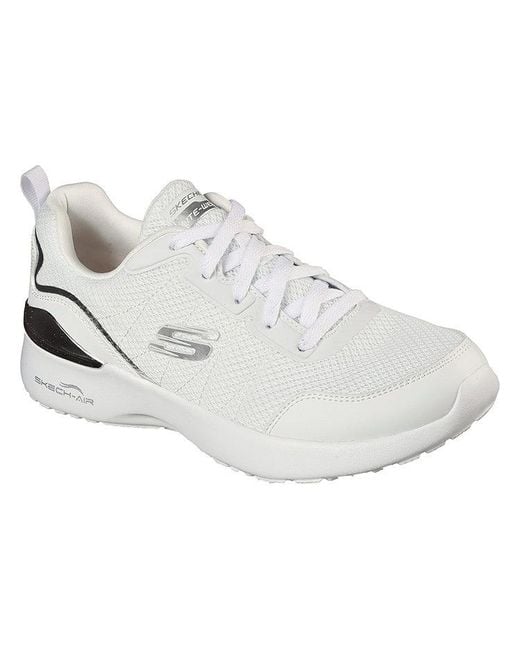 Skechers White (Wmns) Sport Skech-Air Dynamight