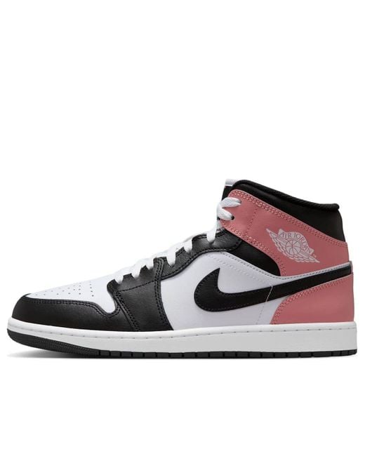 Nike Black 1 Mid Rust' for men