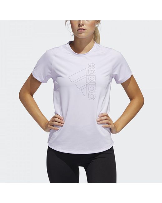 Adidas Blue (Wmns) Badge Of Sport T-Shirt