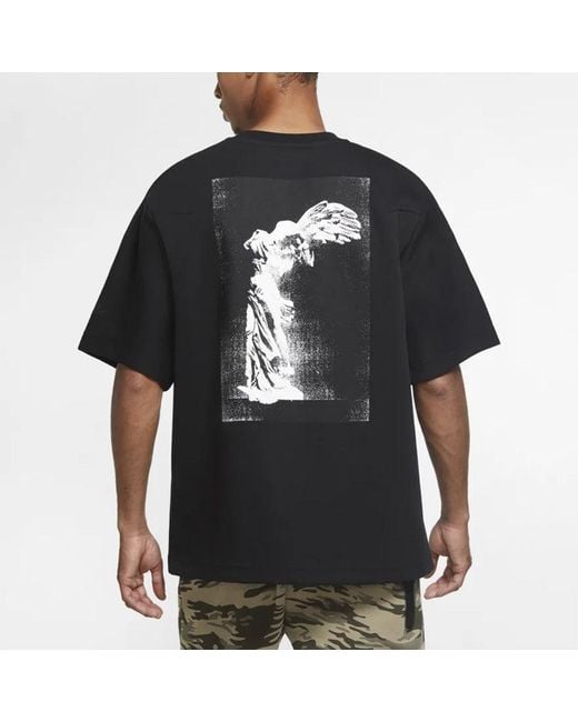 Nike Black Sportswear Nsw Tech Fleece Short Sleeve for men