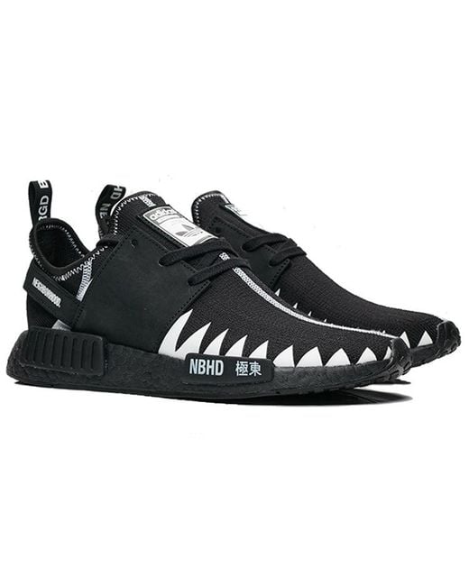 Adidas Black Neighborhood X Nmd_R1 Primeknit 'Neighborhood' for men