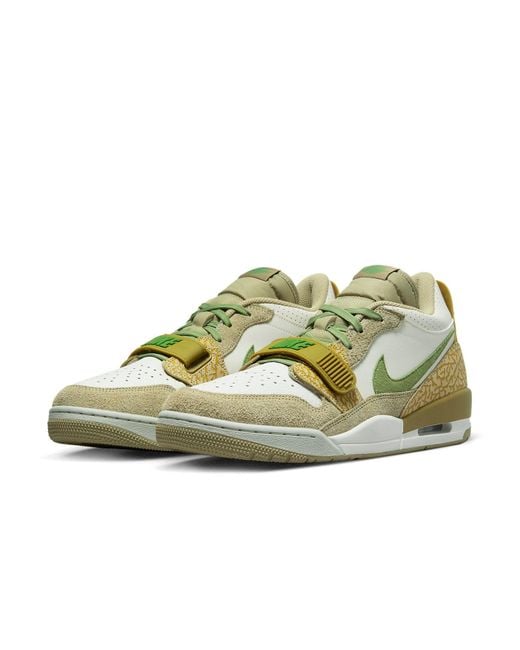 Nike Green Jordan Legacy 312 Low 'golden Moss Alligator' for men