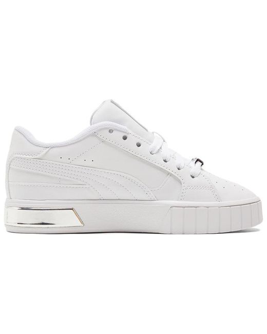 PUMA White (Wmns) Cali Star 'Metallic