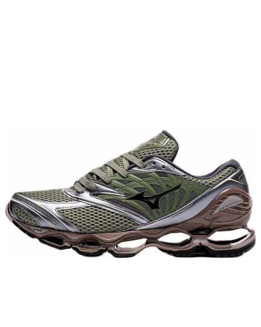 Mizuno Brown Wave Prophecy Ls 'Agave Iron' for men