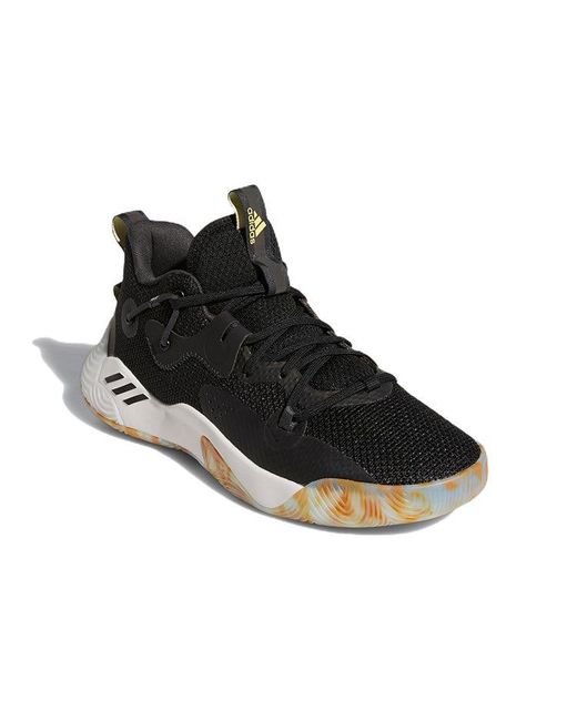 Adidas Black Harden Stepback 3 Marbled' for men