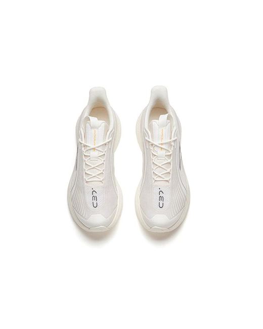 Anta White C37 2.0 Soft Running Shoes for men