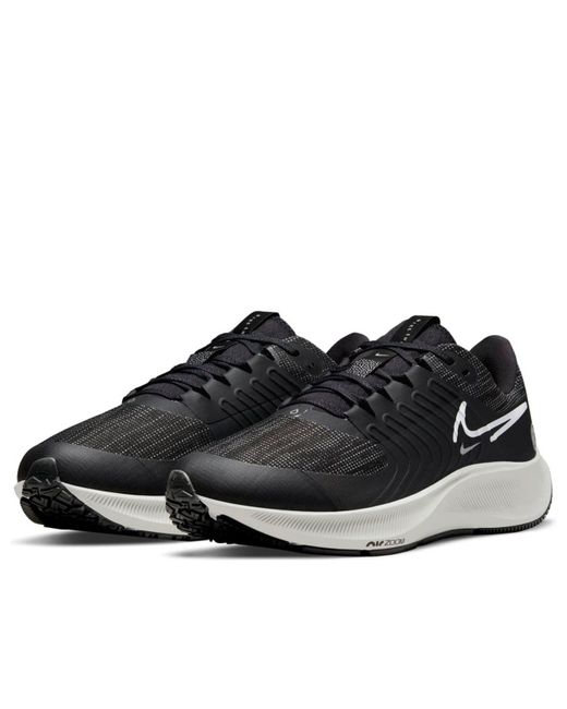 Nike Black (Wmns) Air Zoom Pegasus 38 Shield Platinum Tint'