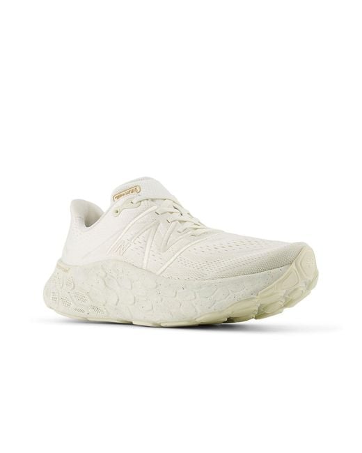 New Balance White Fresh Foam X More V4 for men