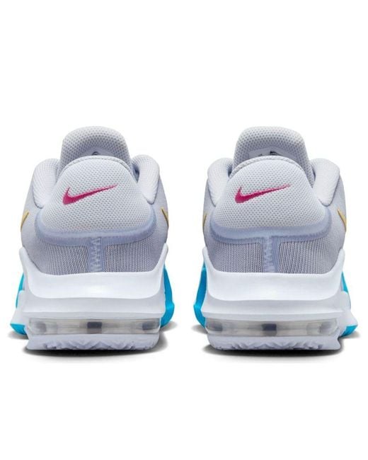 Nike Blue Air Max Impact 4 'Ashen Slate Citron Tint' for men