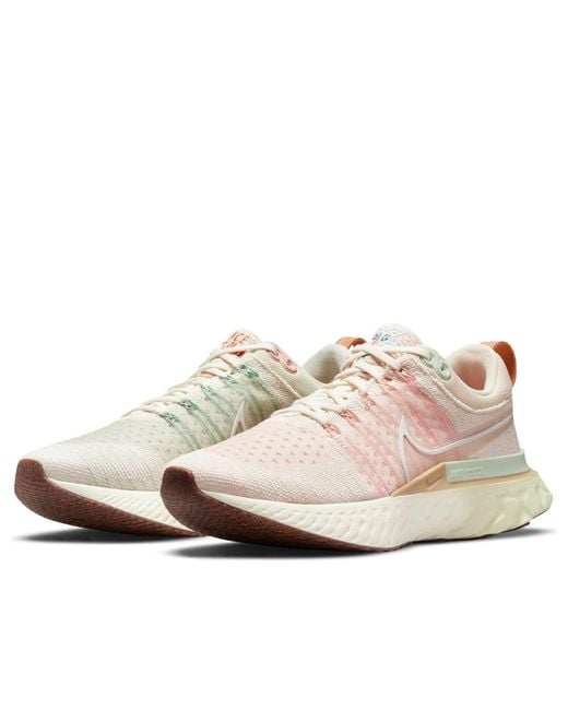 Nike Pink (Wmns) React Infinity Run Flyknit 2 'Cashmere'