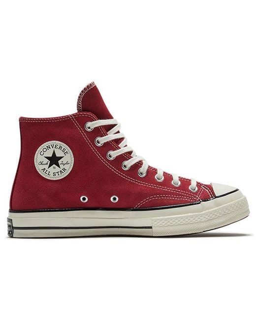 Converse Red Chuck 70 Hi Back Alley Brick for men