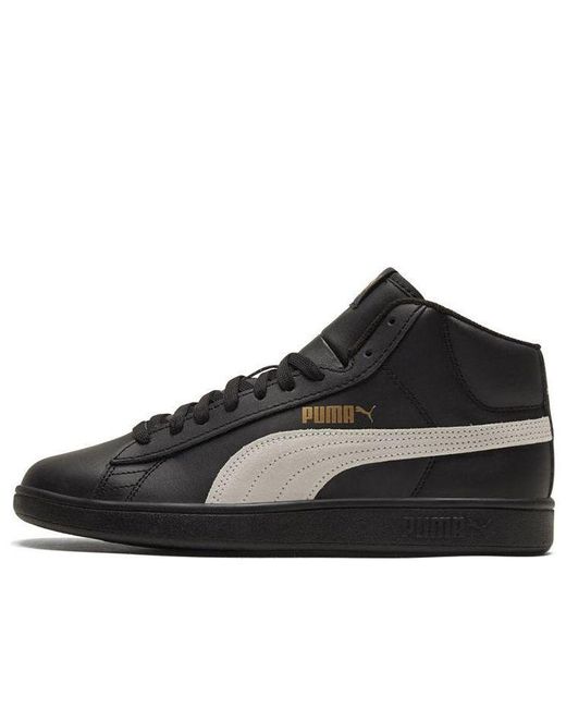 PUMA Black Smash V2 Mid for men