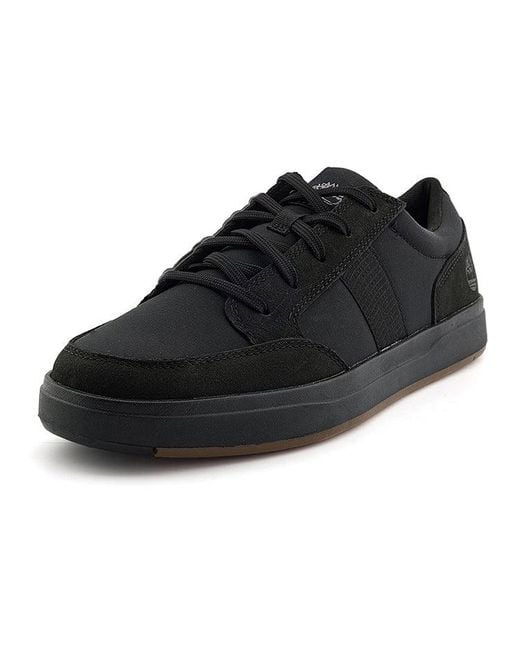 Timberland Black Davis Square Oxford Sneaker for men