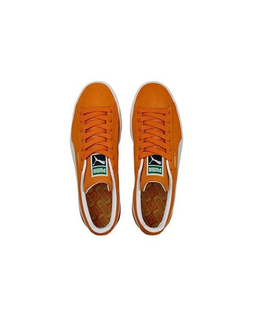 PUMA Orange Suede Classic Xxi 'Vibrant' for men