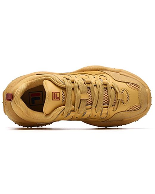 Fila Yellow (Wmns) Qd96 Athletic Shoes