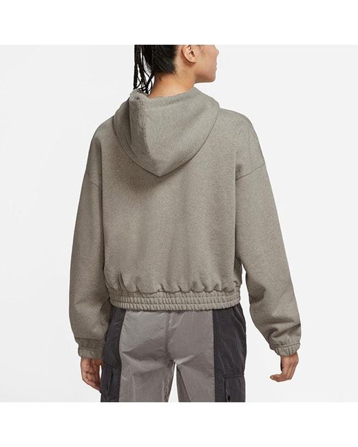 Nike Natural (Wmns) Casual Sports Knit Loose Hoodie Short
