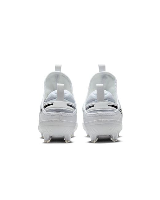 Nike White Huarache 9 Varsity Lax Lacrosse Cleats for men