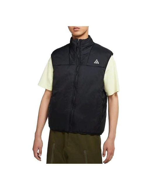 Nike Black Acg "Rope De Dope" Packable Vest for men