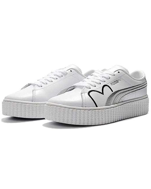 PUMA White (Wmns) Fenty X Creeper 'Clara Lionel Foundation'
