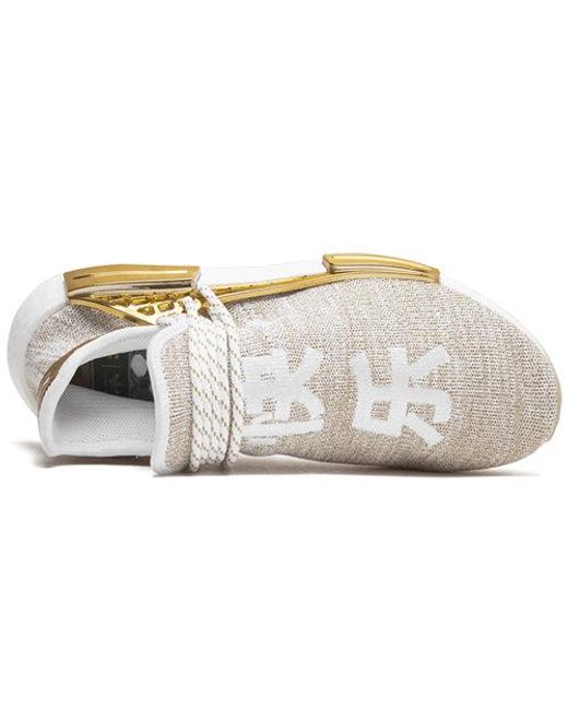Adidas White X Pharrell Nmd Hu Trail 'Happy' Asia Exclusive for men