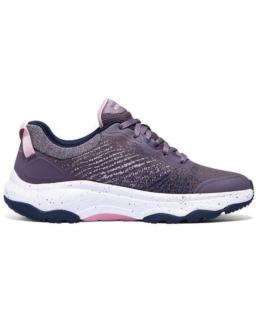 Skechers Blue (Wmns) Go Walk Arch Fit Outdoor Wild Shoes