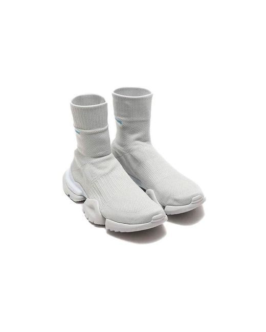 Reebok Sock Run.R Light in Grey Lyst UK