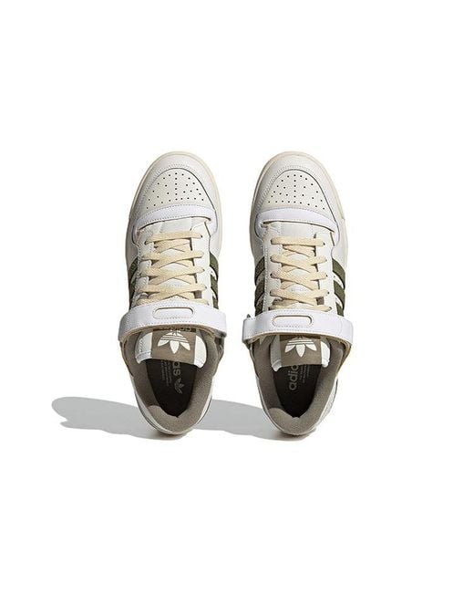 Adidas White Originals Forum 84 Low for men