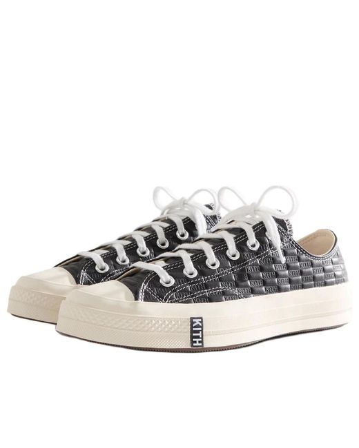 Converse Black X Kith Chuck Taylor All Star 70 Ox 'Monogram' for men