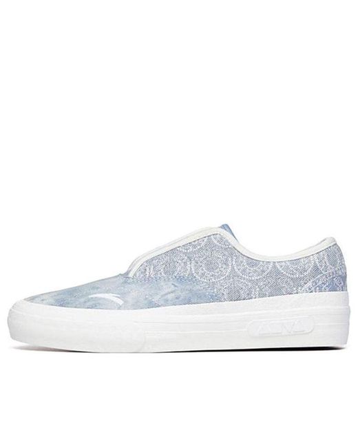 Anta White Life Series All-Terrain Skate Slip-On Low for men