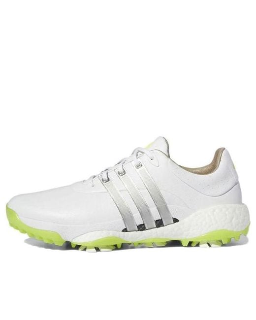 Adidas White Tour 360 22 'Cloud Solar Slime' for men
