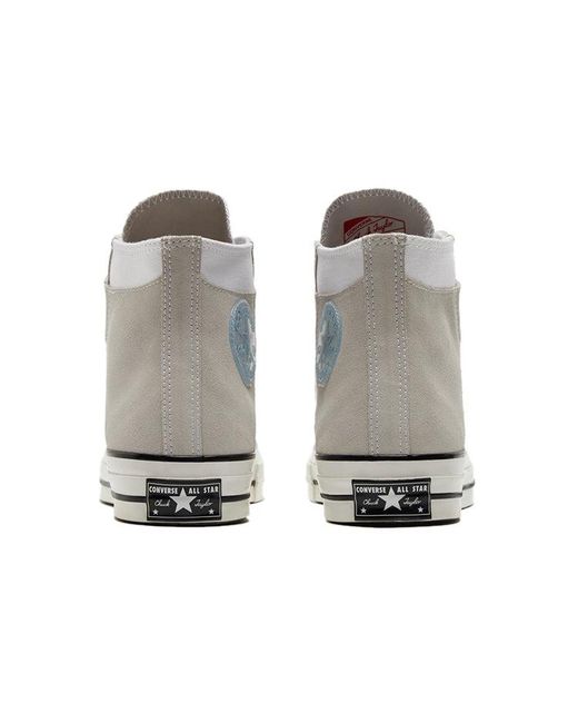 Converse White Chuck 70 Crafted Canvas High Mouse'
