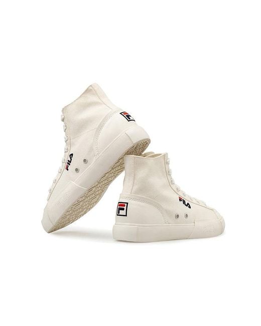 Fila Natural (Wmns) Fila Block High-Top Canvas Shoes