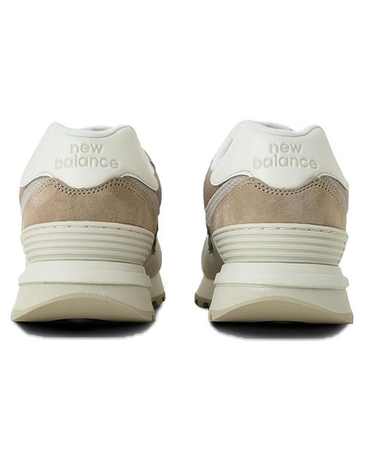 New Balance White 574 for men