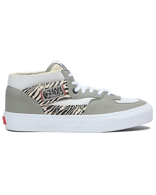Vans White Half Cab Ef Vlt Lx 'Zebra' for men