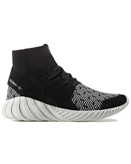 Adidas Black Tubular Doom Primeknit for men