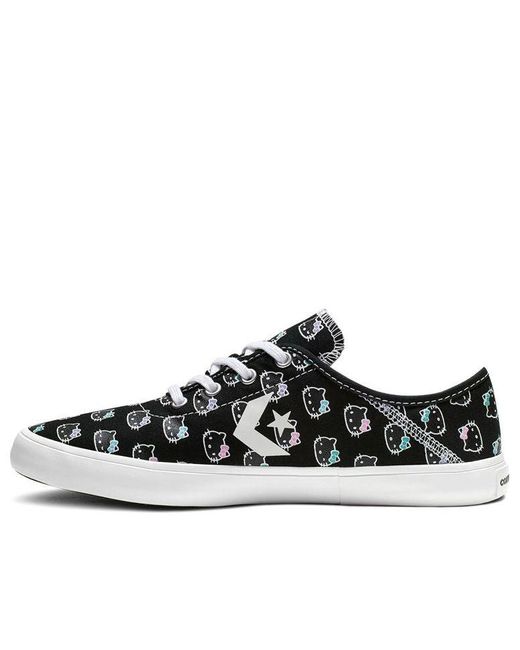 Converse Black (Wmns) Hello Kitty X Costa Low