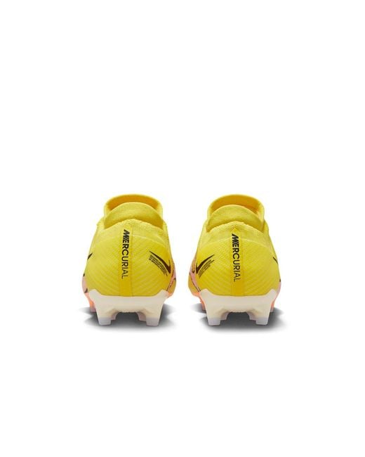 Nike Yellow Zoom Mercurial Steam 15 Ag-Pro Low Top for men