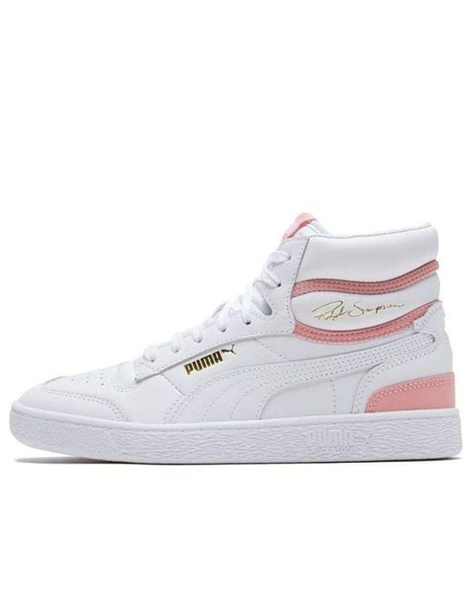 PUMA White Ralph Sampson Mid Bridal Rose' for men