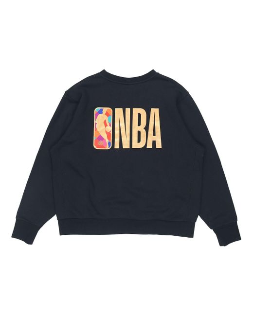 Nike Blue Nba 'Chinese New Year' Sports Print Crew-Neck for men