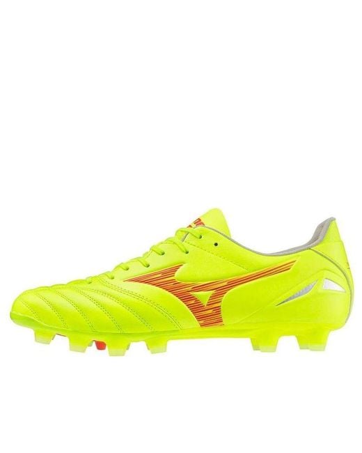 Mizuno Men's Yellow Morelia Neo Iv Pro Md 'Neon'
