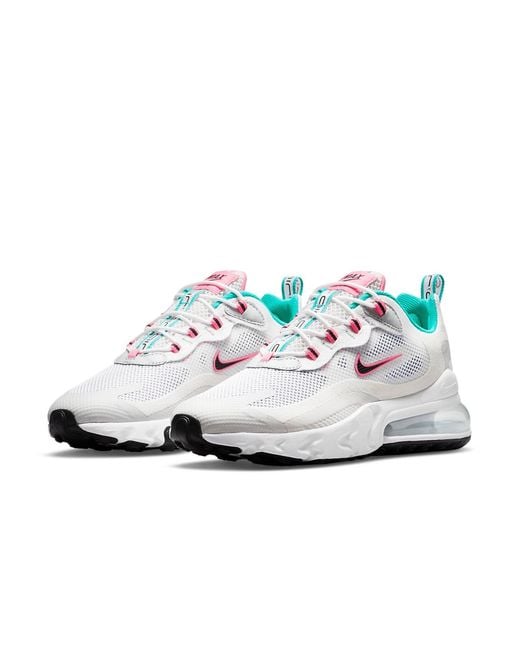 Nike White (Wmns) Air Max 270 React Se 'South Beach'