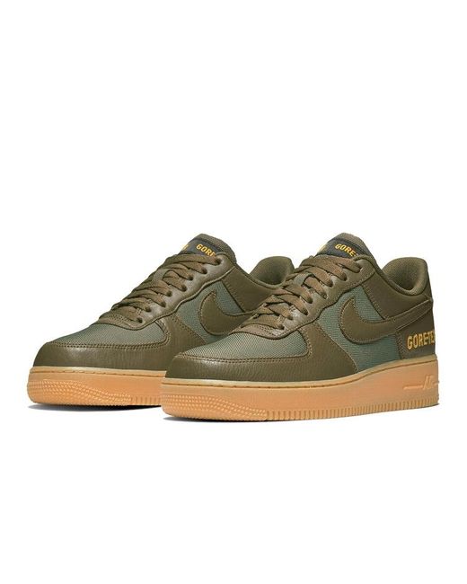 Nike Green Gore-Tex Air Force 1 Low 'Medium' for men