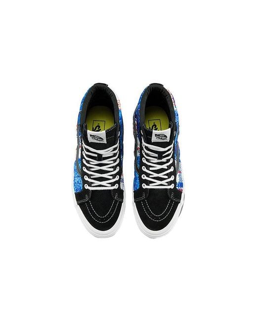 Vans Blue Sandy Liang X Sk8-Hi 38 Dx 'Patchwork' for men