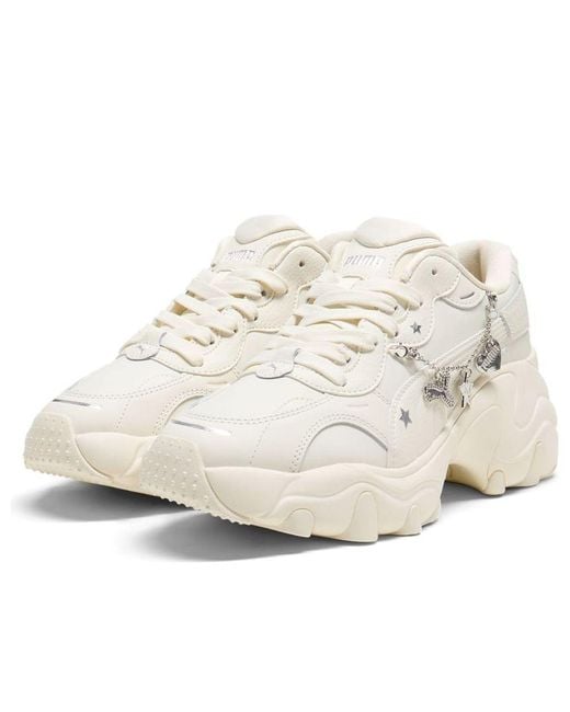 PUMA White (Wmns) Pulsar Wedge 'Chain'