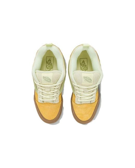 Vans White Knu Skool Gum' for men