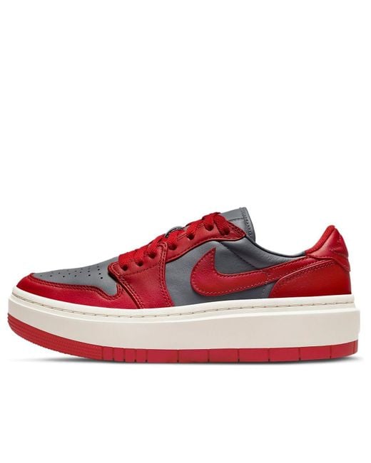 Nike Red Air 1 Elevate Low Dh7004-006 Sneaker Lifestyle Shoes