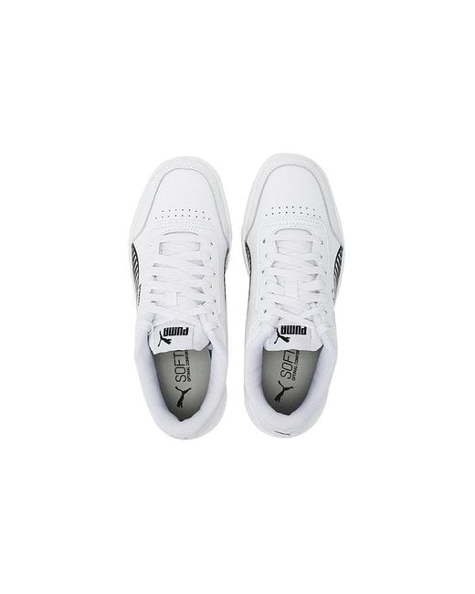 PUMA White Rebound Layup Sl Sketch Sneakers for men