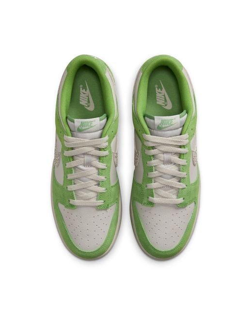 Nike Green Dunk Low Shoes for men