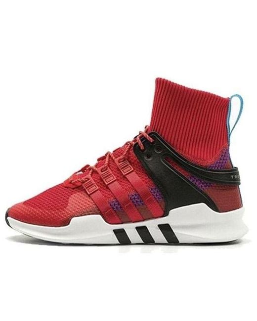 Adidas Red Eqt Support Adv Winter 'Scarlet' for men